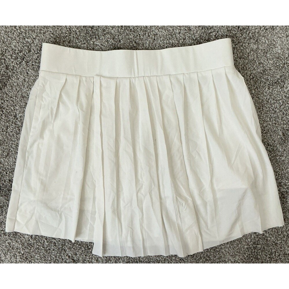 White VARLEY  Pleated Athletic Skort Womens Medium